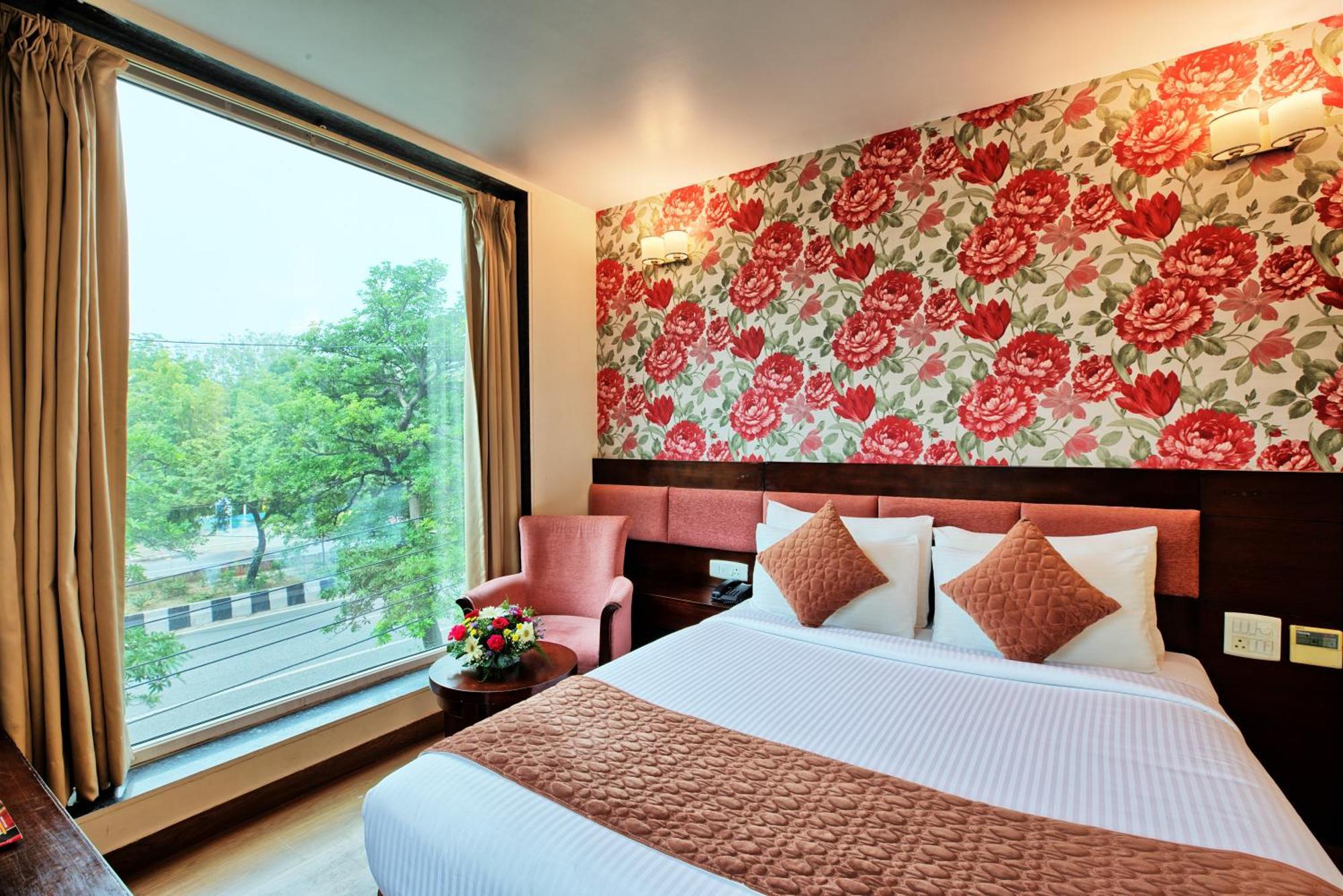 Rosemallow Hotel Nuova Delhi Esterno foto