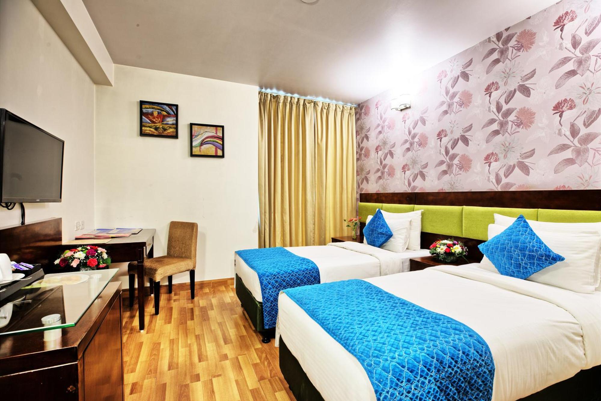 Rosemallow Hotel Nuova Delhi Esterno foto