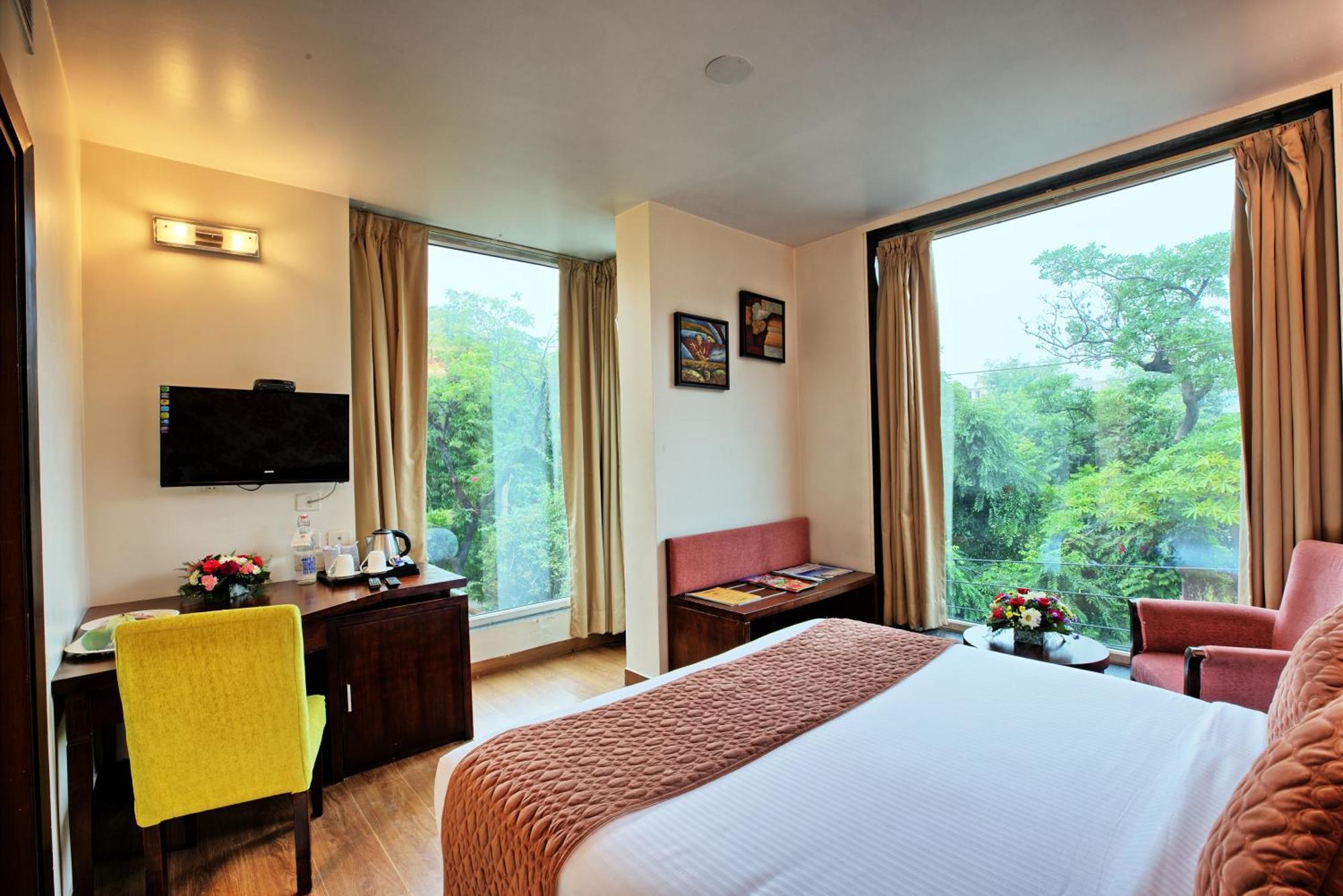 Rosemallow Hotel Nuova Delhi Esterno foto